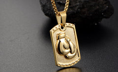 Boxing Gloves Necklace Pendant