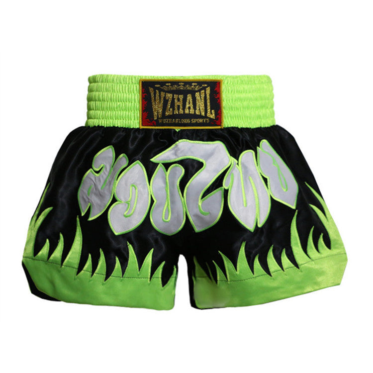 Wudaolong Thai Boxing Shorts Sanda boxing clothing UFC MMA combat training professional competition shorts