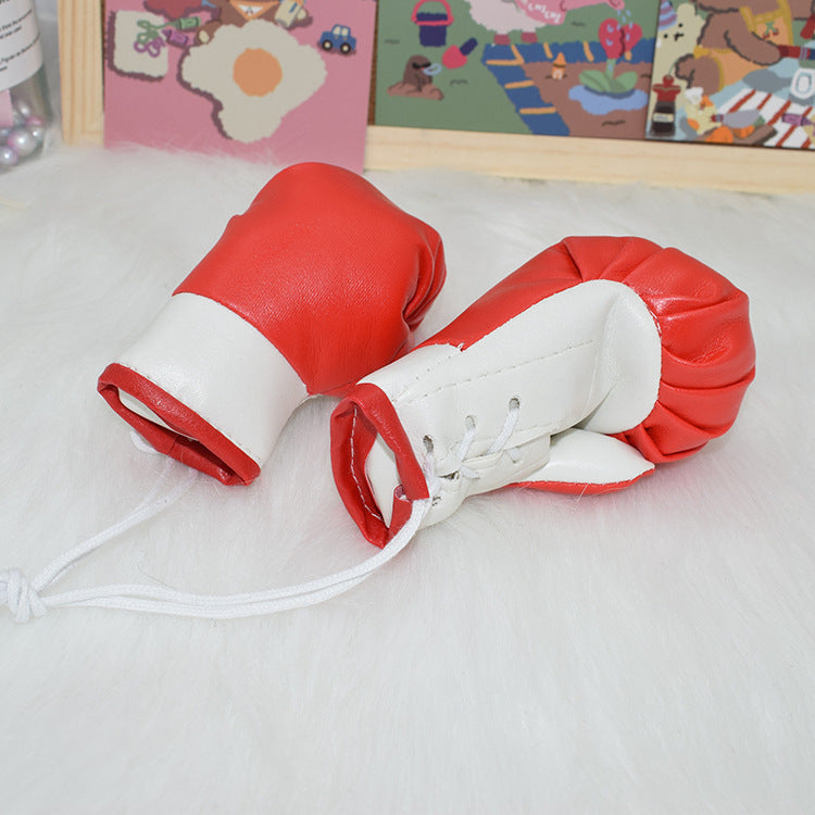 10CM Boxing Glove Pendant Keychain