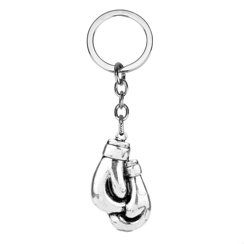 Boxing Gloves Metal Keychain Pendant