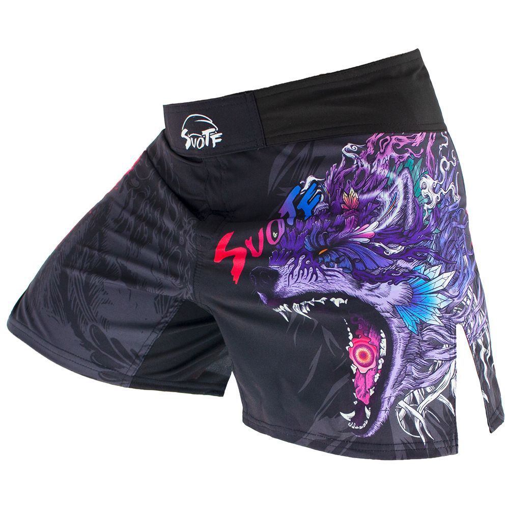 SUOTF Adult Men's Fighting Shorts MMA Mixed Martial Arts Sanda Boxing Martial Arts Fitness Sports